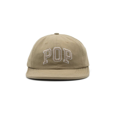 Pop Trading Company arch sixpanel flexfoam hat white pepper - KYOTO - Pop Trading Company