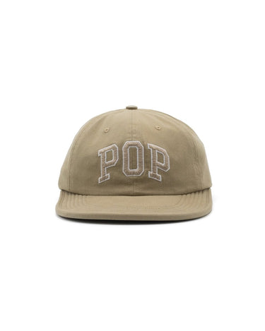 Pop Trading Company arch sixpanel flexfoam hat white pepper - KYOTO - Pop Trading Company