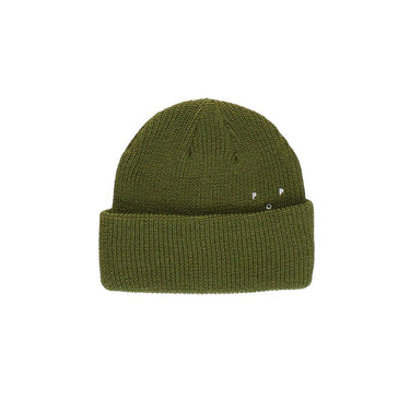 Pop Trading Company basic beanie olive - KYOTO - Pop Trading Company