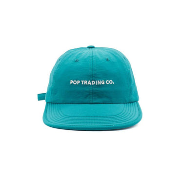 Pop Trading Company flexfoam sixpanel hat dark teal - KYOTO - Pop Trading Company