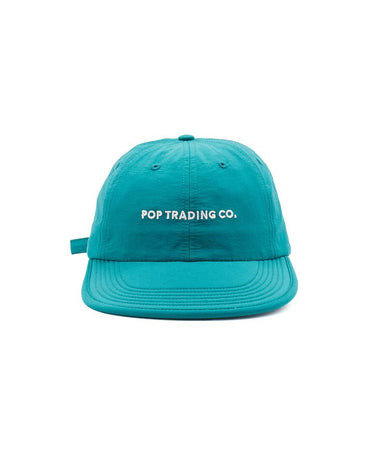 Pop Trading Company flexfoam sixpanel hat dark teal - KYOTO - Pop Trading Company