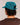 Pop Trading Company flexfoam sixpanel hat dark teal - KYOTO - Pop Trading Company