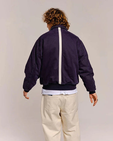 Pop Trading Company flight jacket Navy - KYOTO - Pop Trading Company