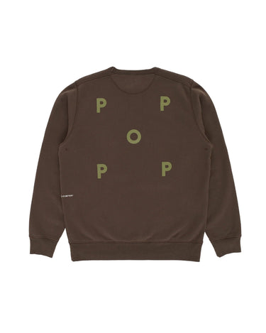 Pop Trading Company logo crewneck sweat delicioso - KYOTO - Pop Trading Company