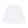 Pop Trading Company logo longsleeve t-shirt white - KYOTO - Pop Trading Company
