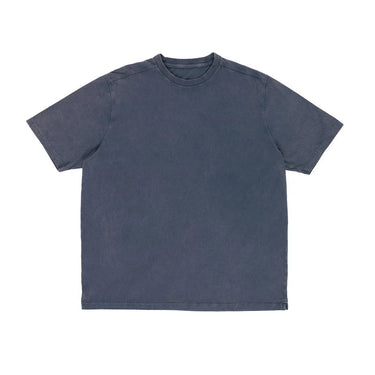 Pop Trading Company logo t-shirt washed navy/mysterioso - KYOTO - Pop Trading Company