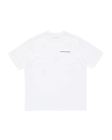 Pop Trading Company logo t-shirt white - KYOTO - Pop Trading Company