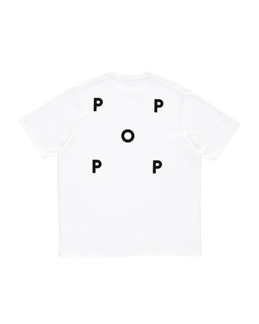 Pop Trading Company logo t-shirt white - KYOTO - Pop Trading Company