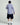 Pop Trading Company logos stripe shirt navy/white - KYOTO - Pop Trading Company