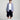 Pop Trading Company logos stripe shirt navy/white - KYOTO - Pop Trading Company