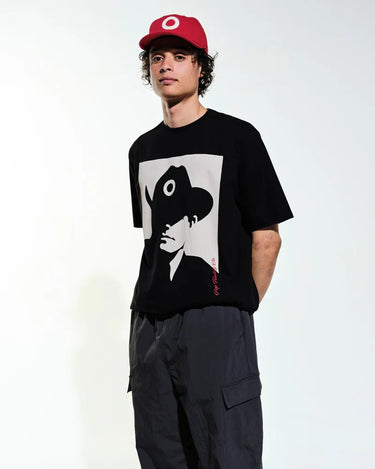 Pop Trading Company man t-shirt black - KYOTO - Pop Trading Company