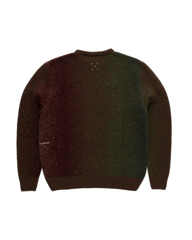 Pop Trading Company mohair striped knitted crewneck MULTICOLOUR - KYOTO - Pop Trading Company