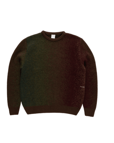 Pop Trading Company mohair striped knitted crewneck MULTICOLOUR - KYOTO - Pop Trading Company