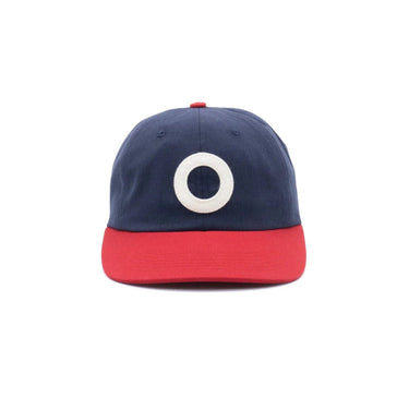 Pop Trading Company o sixpanel hat NAVY/GOJI BERRY - KYOTO - Pop Trading Company