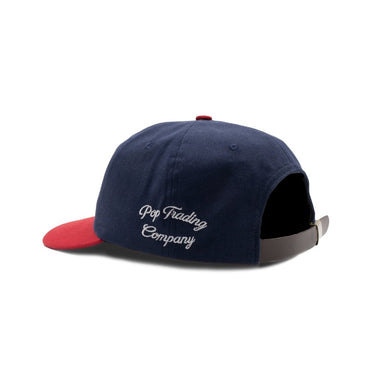 Pop Trading Company o sixpanel hat NAVY/GOJI BERRY - KYOTO - Pop Trading Company