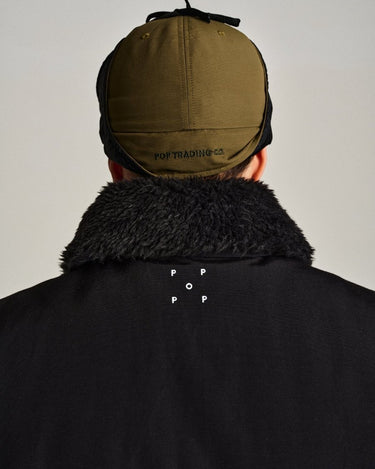 Pop Trading Company padded jacket black - KYOTO - Pop Trading Company