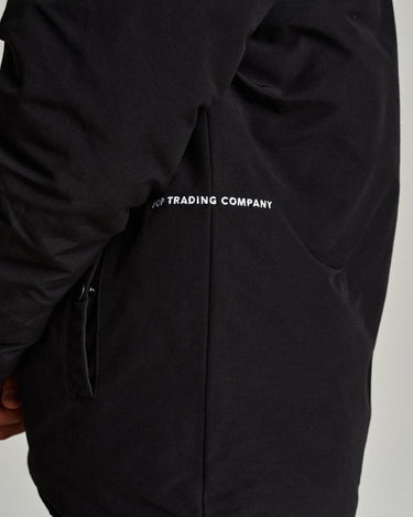 Pop Trading Company padded jacket black - KYOTO - Pop Trading Company