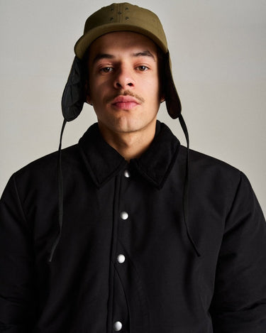 Pop Trading Company padded jacket black - KYOTO - Pop Trading Company