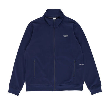 Pop Trading Company pub track top navy sweat - KYOTO - Pop Trading Company