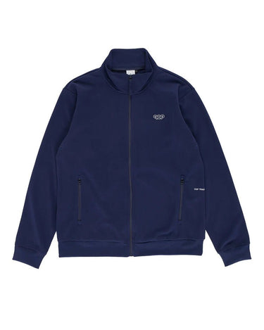 Pop Trading Company pub track top navy sweat - KYOTO - Pop Trading Company