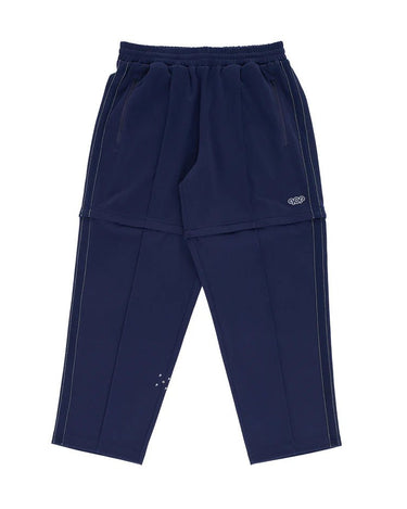 Pop Trading Company pub zip off track pants navy - KYOTO - Pop Trading Company