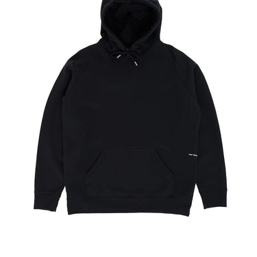 Pop Trading Company puffed logo hooded sweat black - KYOTO - Pop Trading Company