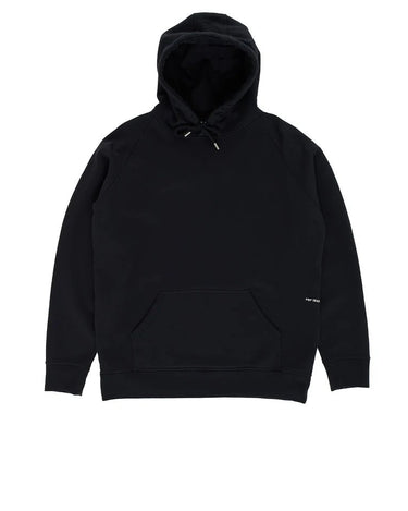 Pop Trading Company puffed logo hooded sweat black - KYOTO - Pop Trading Company