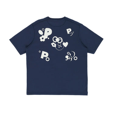 Pop Trading Company reni t - shirt navy/glow in the dark - KYOTO - Pop Trading Company