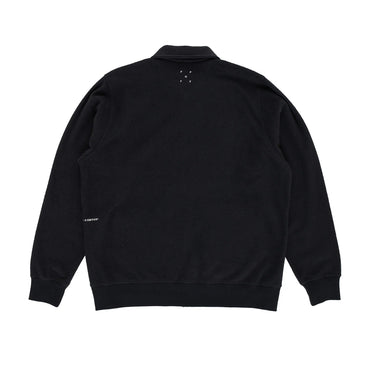 Pop Trading Company terry full zip sweat black - KYOTO - Pop Trading Company