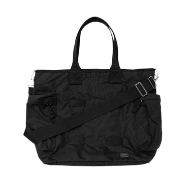 Porter Yoshida FORCE 2WAY TOTE bag Black - KYOTO - Porter Yoshida