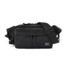 Porter Yoshida FORCE 2WAY Waist Bag Black NEW STYLE - KYOTO - Porter Yoshida