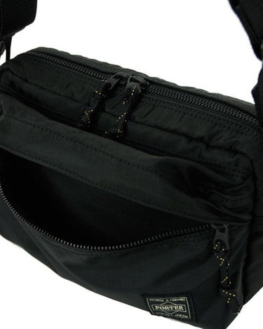 Porter Yoshida FORCE 2WAY Waist Bag Black NEW STYLE - KYOTO - Porter Yoshida