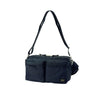 Porter Yoshida FORCE 2WAY Waist Bag Navy - KYOTO - Porter Yoshida