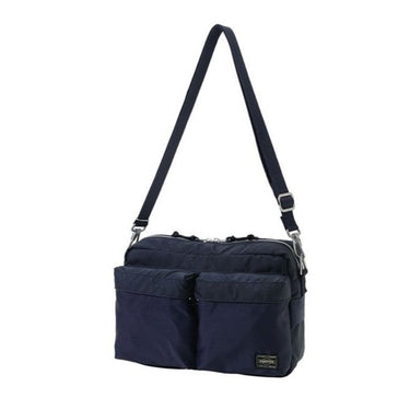 Porter Yoshida FORCE 2WAY Waist Bag Navy - KYOTO - Porter Yoshida