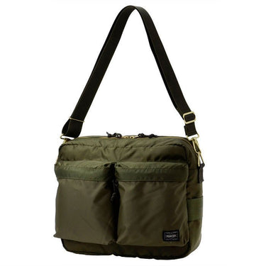 Porter Yoshida Force (L) Shoulder Bag Olive Drab - KYOTO - Porter Yoshida