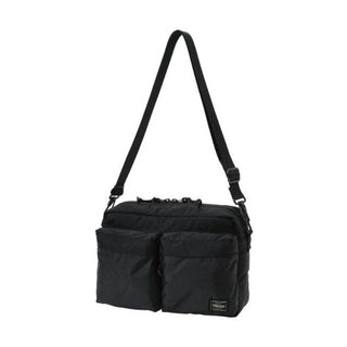 Porter Yoshida FORCE Shoulder Bag (S) Black - KYOTO - Porter Yoshida