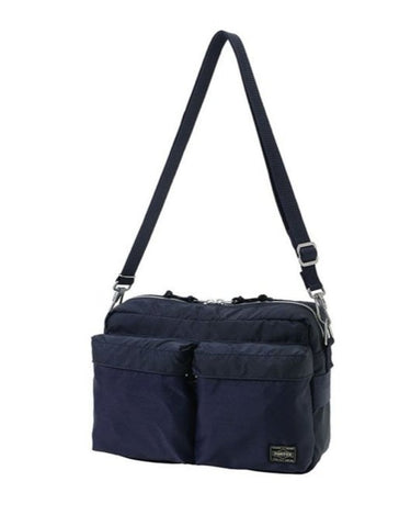 Porter Yoshida FORCE Shoulder Bag (S) Navy - KYOTO - Porter Yoshida