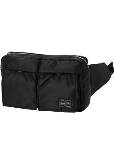 Porter Yoshida Tanker waist bag (square S) Black - KYOTO - Porter Yoshida