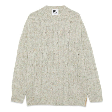 PRESIDENT’s Cable Donegal Sweaters Ecru - KYOTO - PRESIDENT’s