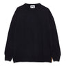 PRESIDENT’s Cotton wool brushed Sweaters Blue Navy - KYOTO - PRESIDENT’s