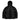 Rains Alta Puffer Cargo Jacket W3T3 Black grain - KYOTO - Rains