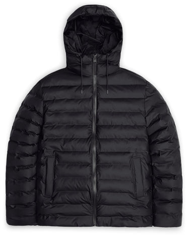 Rains Lohja Puffer Jacket Black - KYOTO - Rains