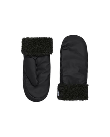 Rains Puffer Fleece Mittens W2T3 Black - KYOTO - Rains