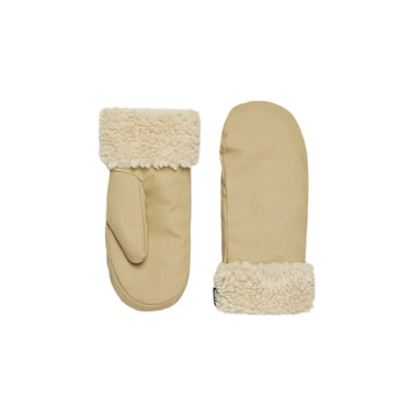 Rains Puffer Fleece Mittens W2T3 Sand - KYOTO - Rains