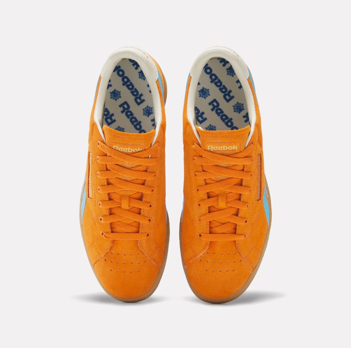 Reebok CLUB C GROUNDS UK Orange/Blue sneakers - KYOTO - Reebok