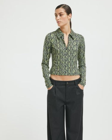 Résumé CheyenneRS Blouse Green Banana - KYOTO - Résumé