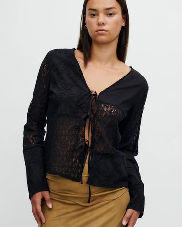 Résumé FeodoraRS Blouse Black - KYOTO - Résumé