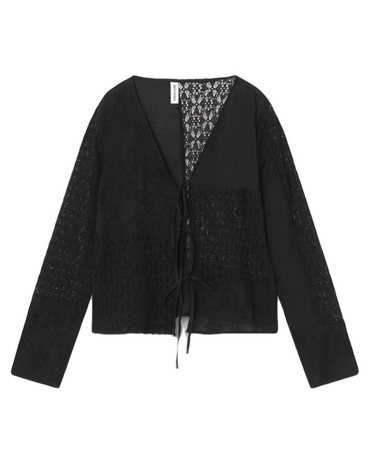 Résumé FeodoraRS Blouse Black - KYOTO - Résumé