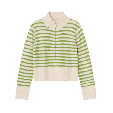 Résumé FlorentineRS Knit Cardigan Green Stripe - KYOTO - Résumé