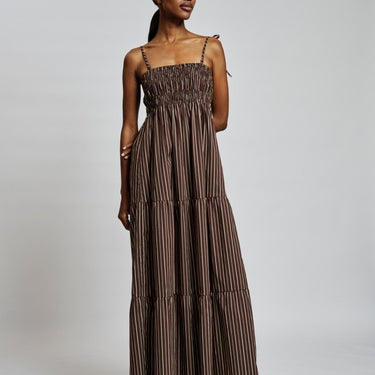 Résumé GigiRS Dress Brown Stripe - KYOTO - Résumé